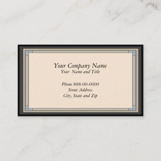 Frame Border Business Card