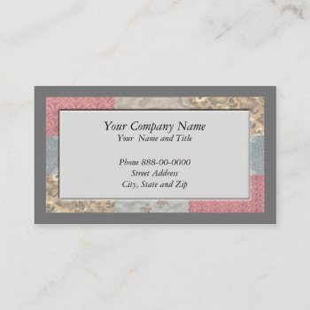 Frame Border Business Card by BusinessCardsCards at Zazzle