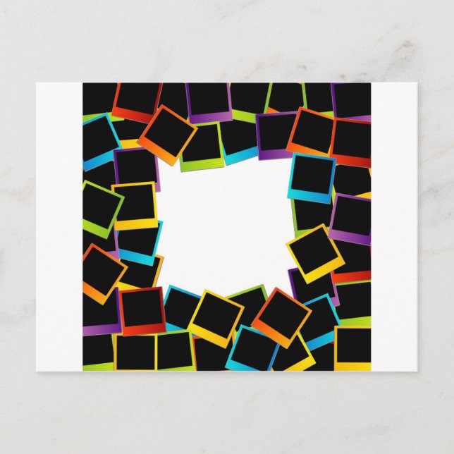 frame- colorful postcard (Front)