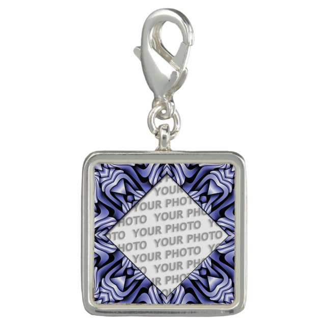 Frame Kaleidoscope Fractal I - for your picture Charm (Front)