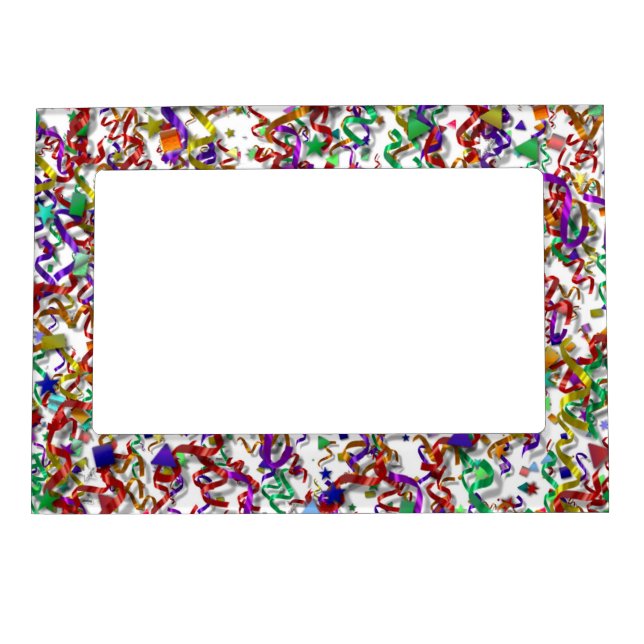 Frame - Magnetic - Confetti & Streamers (Front)