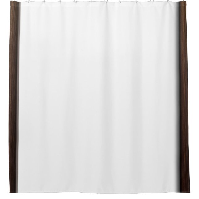 Frame photo frame wood frame shower curtain (Front)