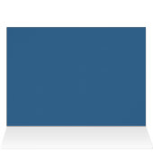 Frame Template Card - Blue (Inside Horizontal (Top))