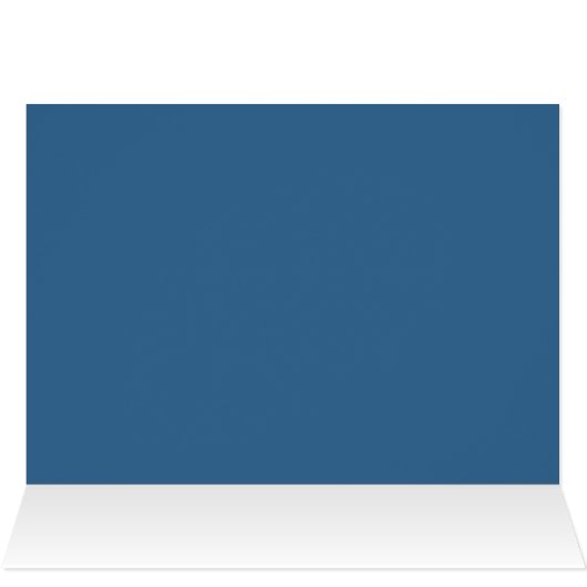 Frame Template Card - Blue (Inside Horizontal (Top))