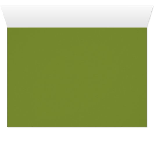 Frame Template Card - Green (Inside Horizontal (Bottom))