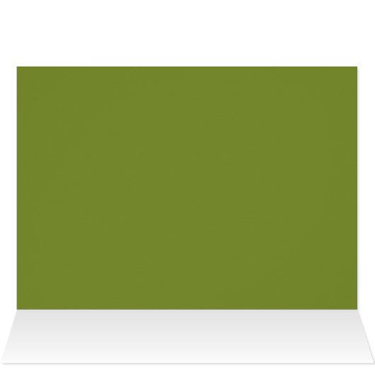 Frame Template Card - Green (Inside Horizontal (Top))