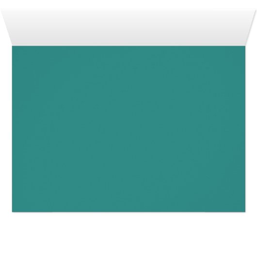 Frame Template Card - Turquoise (Inside Horizontal (Bottom))