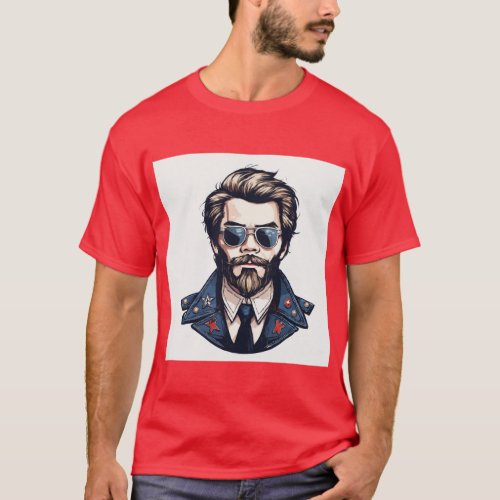 Frame the Moment Mens Picture T_Shirt for Bold E
