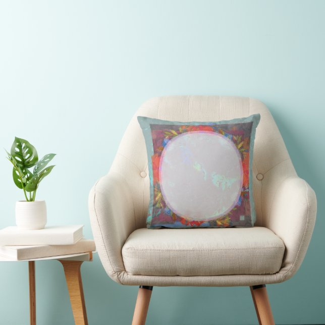Frame Throw Pillow (Chair)