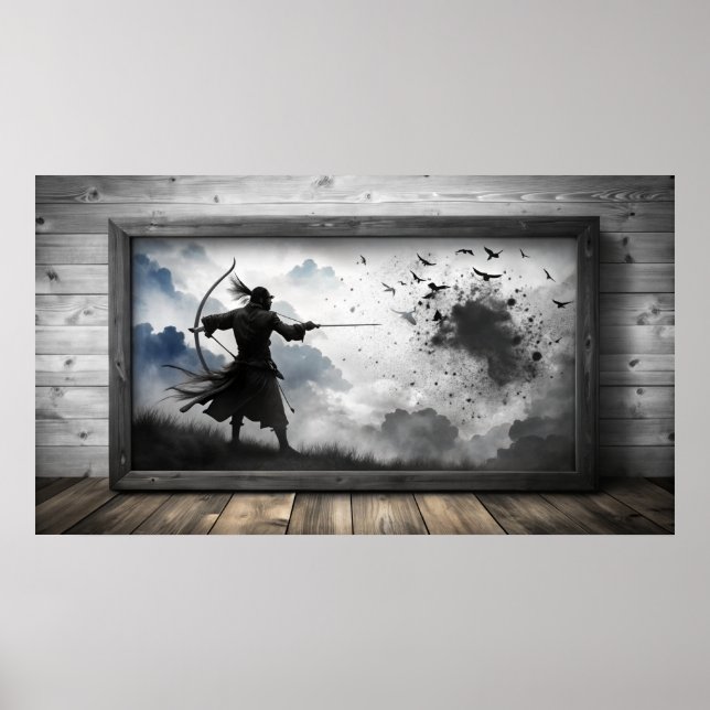 Frame tv design poster (Front)