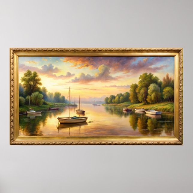 Frame tv design poster (Front)