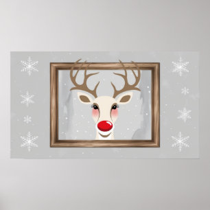 Frame tv design poster