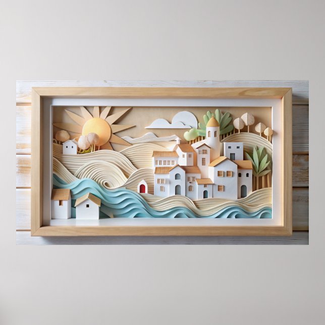 Frame tv design poster (Front)