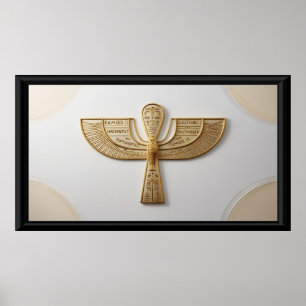 Frame TV Pharaonic Poster