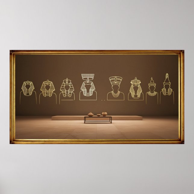 Frame TV Pharaonic Poster (Front)