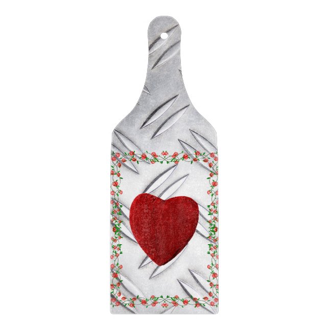 frame with heart cutting board (Front)
