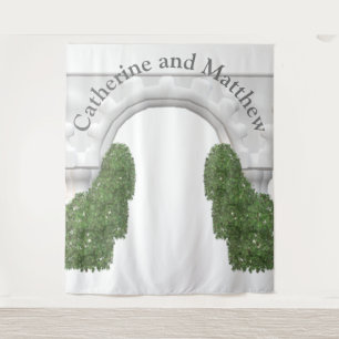 Framed Catholic Bible Verse Tapestry