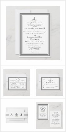 Framed Catholic Bible-Verse Wedding Suite