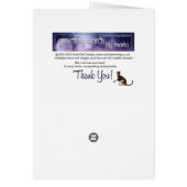 Framed Fish Image Happy Father's Day Greeting Card (Back)