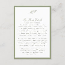 Framed Formal Tuxedo Sage Wedding Details Info