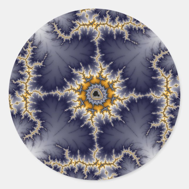 Framed - Fractal Sticker (Front)