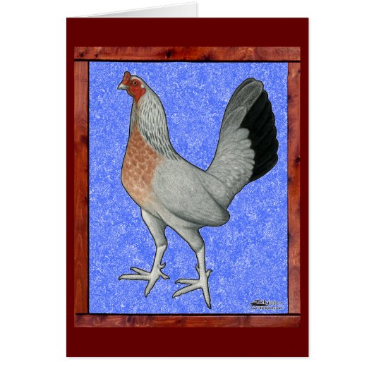 Framed Game Hen Cards (Front)