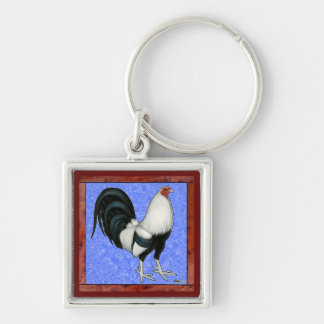 Framed Gamecock Keychain