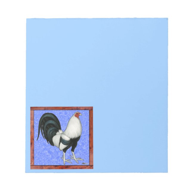 Framed Gamecock Notepad (Front)