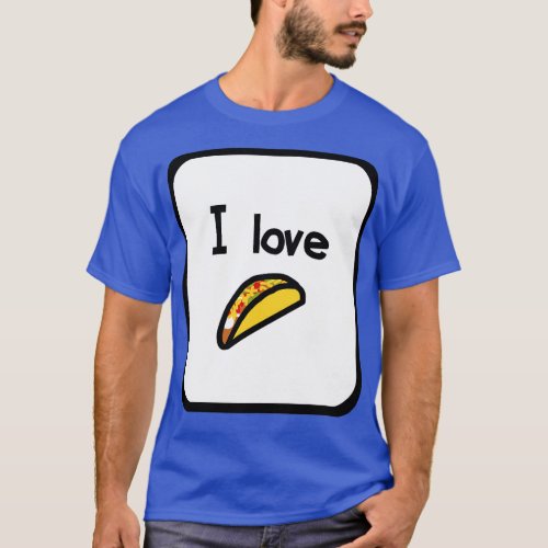 Framed I Love Tacos T_Shirt