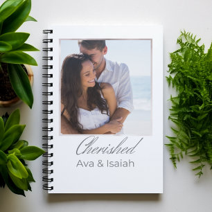 Framed Keepsake Line Spiral Notebook