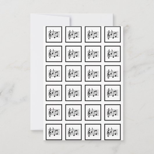 Framed Musical Squares (Front)