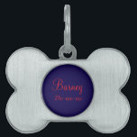Framed Pet Tag<br><div class="desc">Your dog or cat name tag with your phone number.</div>