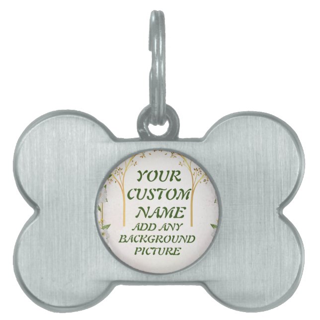 Framed Pet Tag (Front)