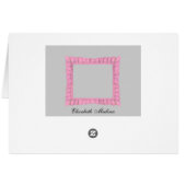 Framed Photo ~ Card (Back Horizontal)