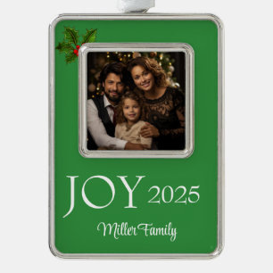 Framed Photo  Christmas Ornament