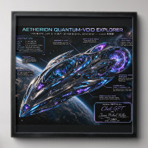 Framed Poster by James Michael Miller 