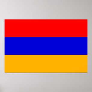 Framed print with Flag of Armenia