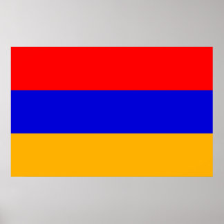 Framed print with Flag of Armenia