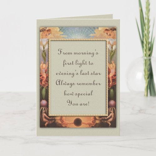 Framed Verse CC0196 Birthday Card