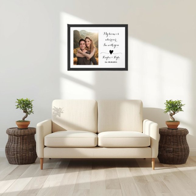 Framed Wedding Anniversary Photo Keepsake Poster (Creator Uploaded)