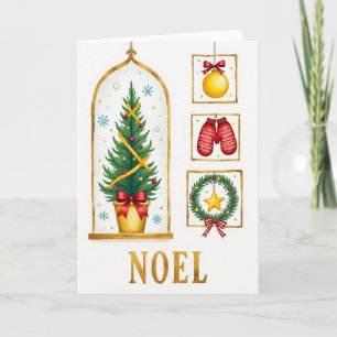 Framed Winter Scene Card