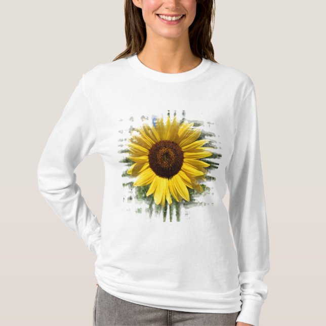 Framed Yellow Sunflower Shirt (Front)