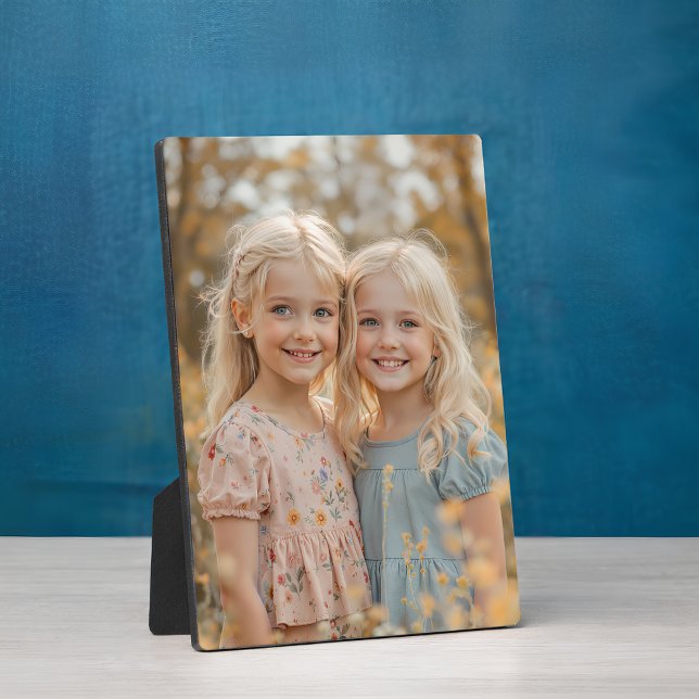 Frameless Custom Photo Tabletop Easel Back Plaque (Creator Uploaded)