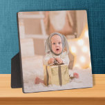 Frameless Photo Tabletop Easel Back Plaque<br><div class="desc">Tabletop plaque with a built-in easel features your favorite photo put directly on the hardboard panel for a stunningly crisp image with an easy wipe clean surface. Great as a gift or to display your favorite photo in your home. TIP: If using square size plaque, crop your photo to square...</div>