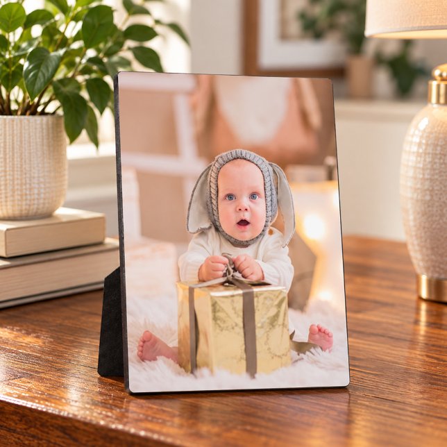 Frameless Photo Tabletop Easel Back Plaque (Upload your photo to create a frameless photo tabletop easel back plaque, more sizes available)