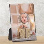 Frameless Photo Tabletop Easel Back Plaque<br><div class="desc">Tabletop plaque with a built-in easel features your favorite photo put directly on the hardboard panel for a stunningly crisp image with an easy wipe clean surface. Great as a gift or to display your favorite photo in your home. TIP: If using square plaque, crop your photo to square BEFORE...</div>