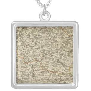 France 11 silver plated necklace