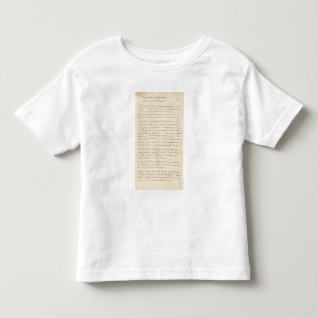 France 19 toddler t-shirt (Front)