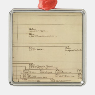 France 27 metal ornament