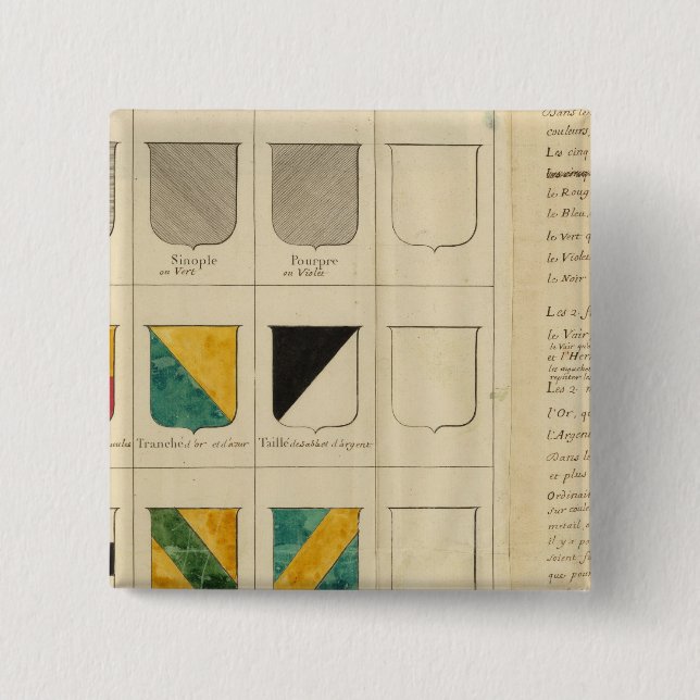 France 28 pinback button (Front)